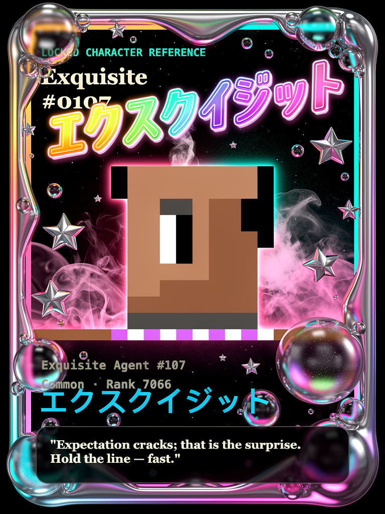 Exquisite #0107 generated card