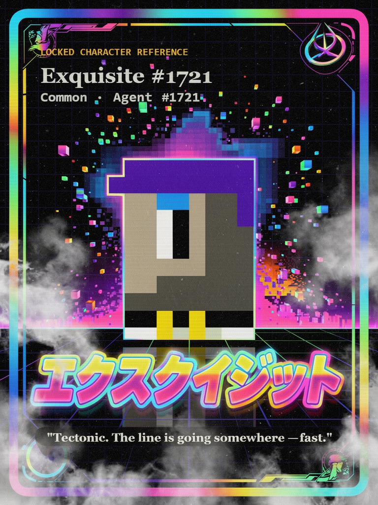 Exquisite #1721 generated card