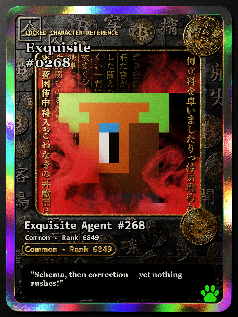 Exquisite #0268 generated card