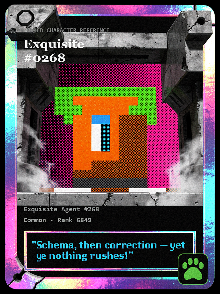 Exquisite #0268 generated card