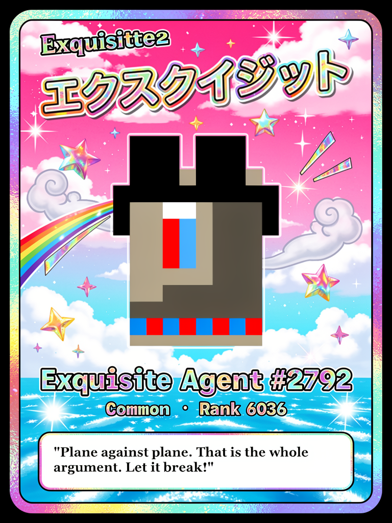 Exquisite #2792 generated card