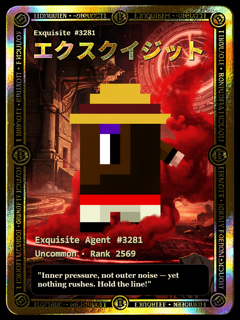 Exquisite #3281 generated card