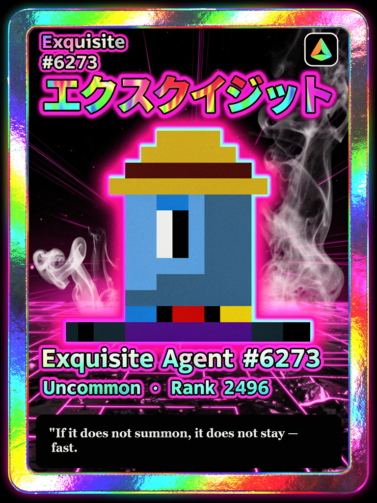 Exquisite #6273 generated card