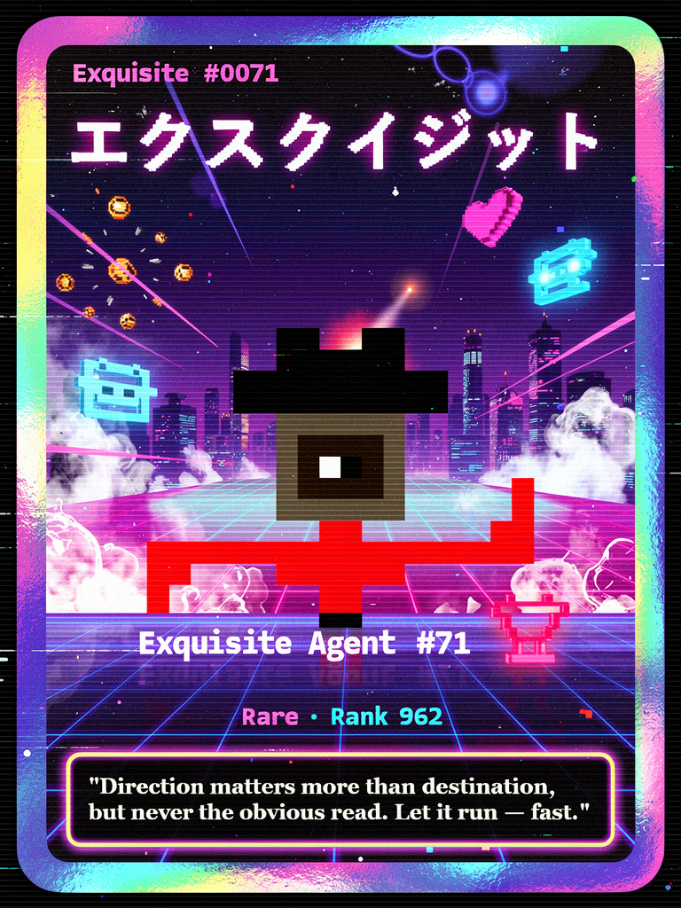 Exquisite #0071 generated card